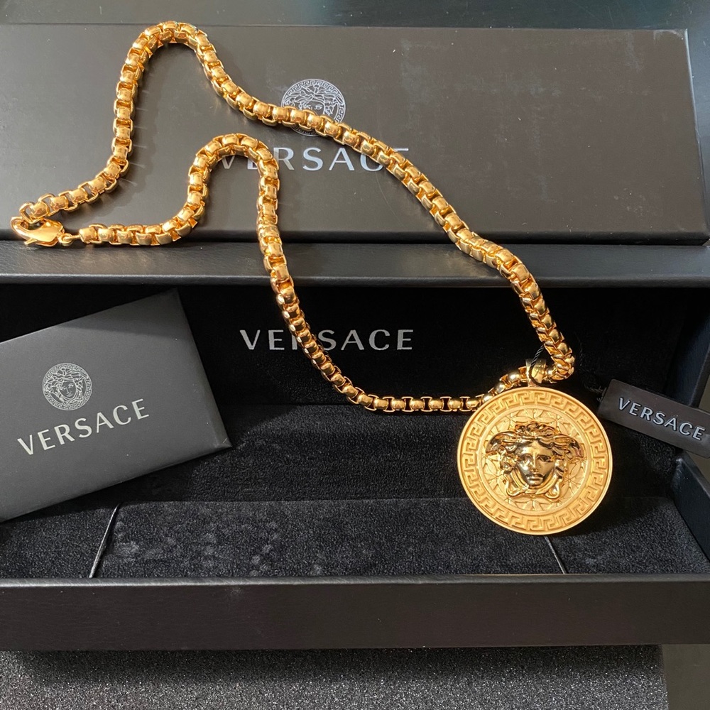 Versace Medallion Necklace